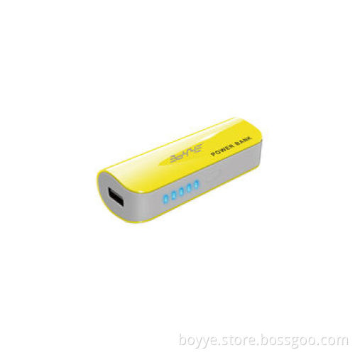 2,600mAh power bank with flash light